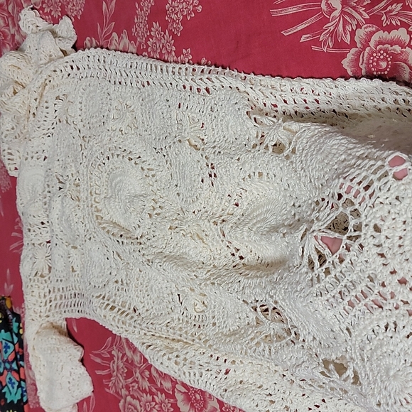 Spell & The Gypsy Margarita Crochet Maxi Dress Rare M/L NWT - Picture 12 of 12